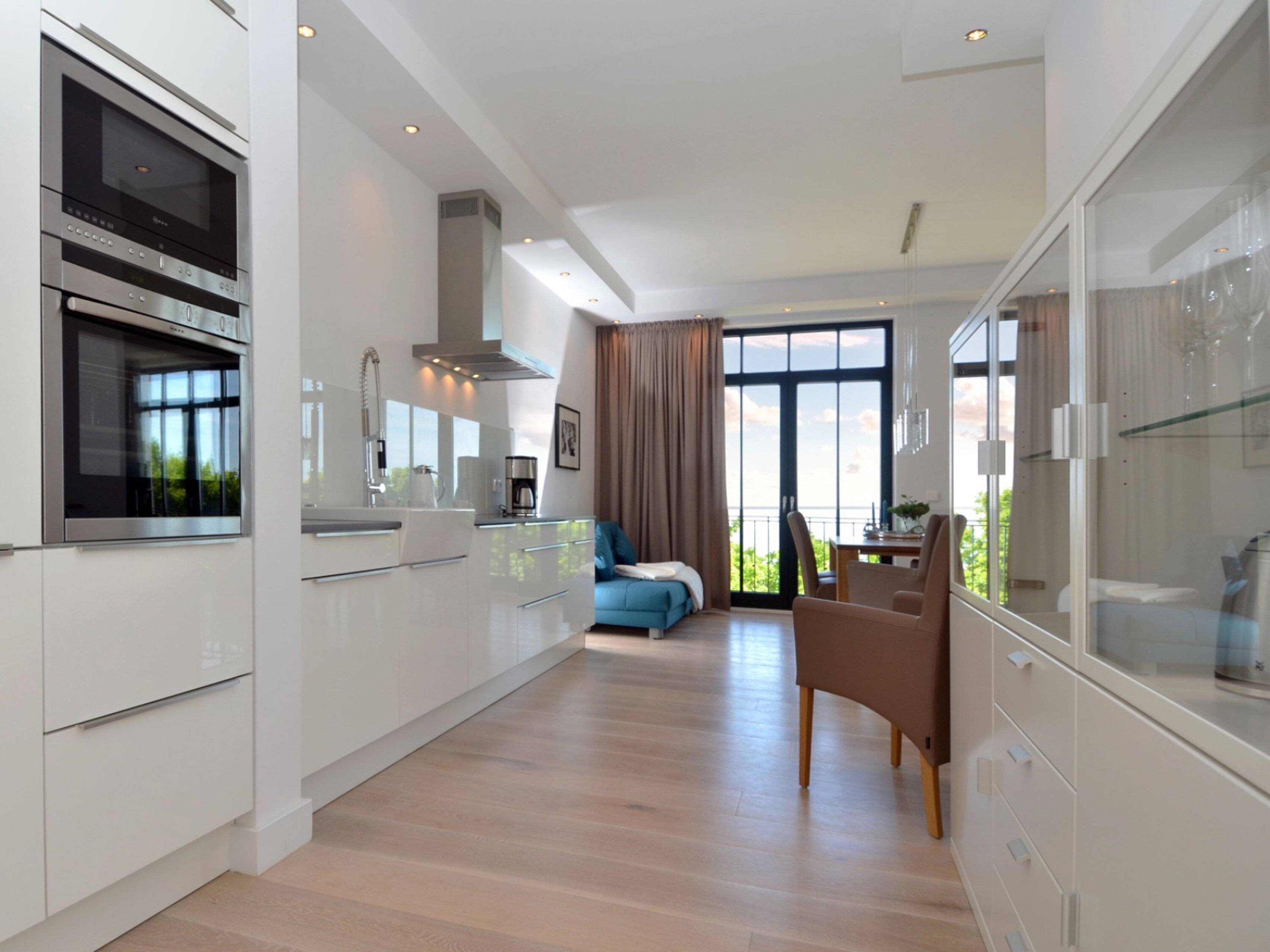 Die exklusive Küche mit hochwertigen Elektrogeräten