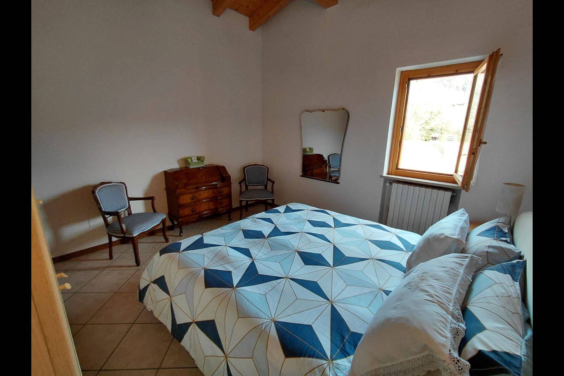 Casa Maja Tignale Gardasee Schlafzimmer 1
