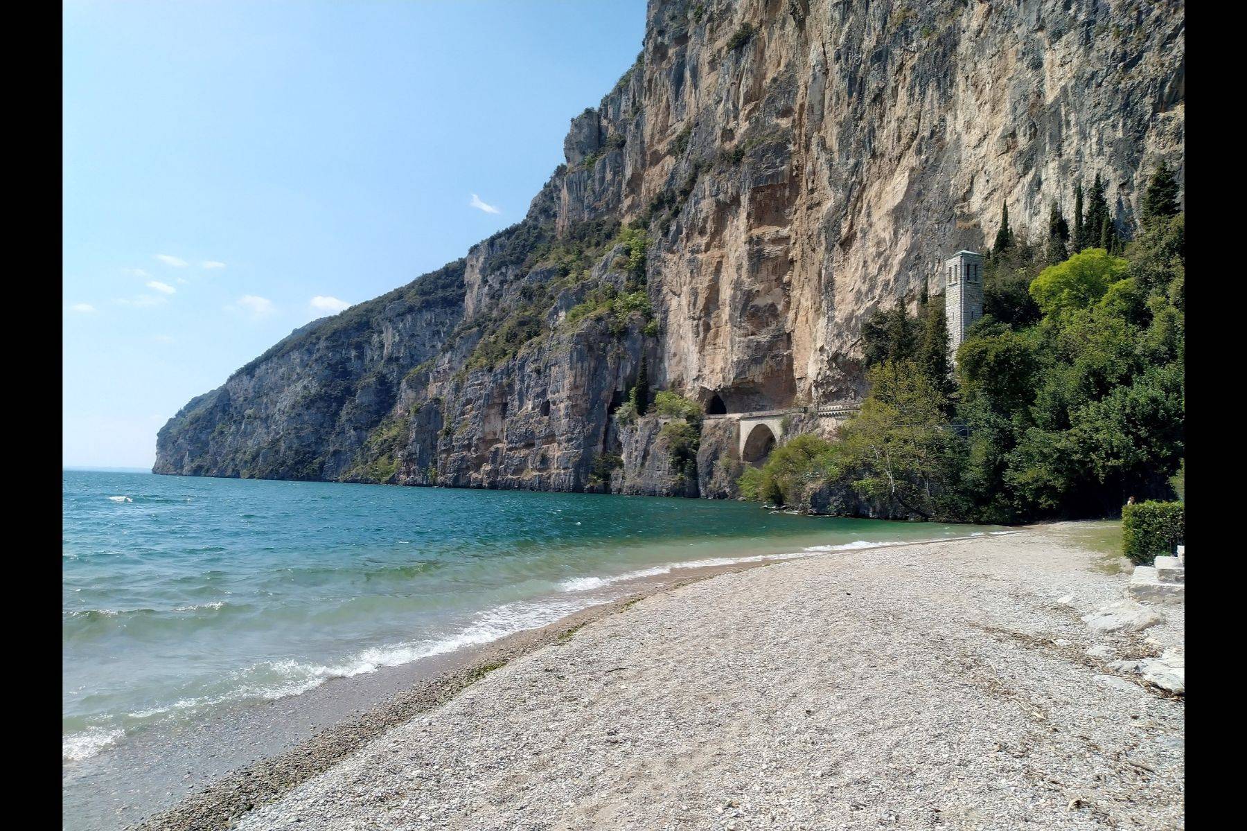 Strand Pra della Fam am Porto Tignale