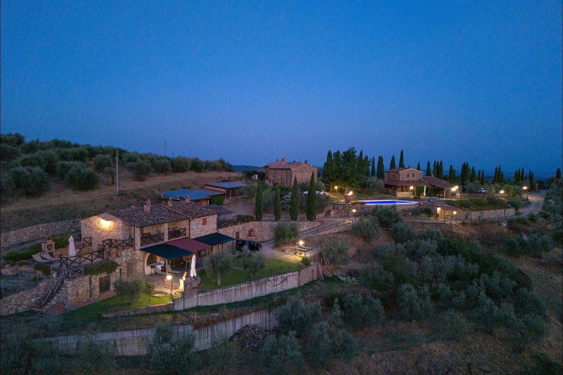 Panorama di notte