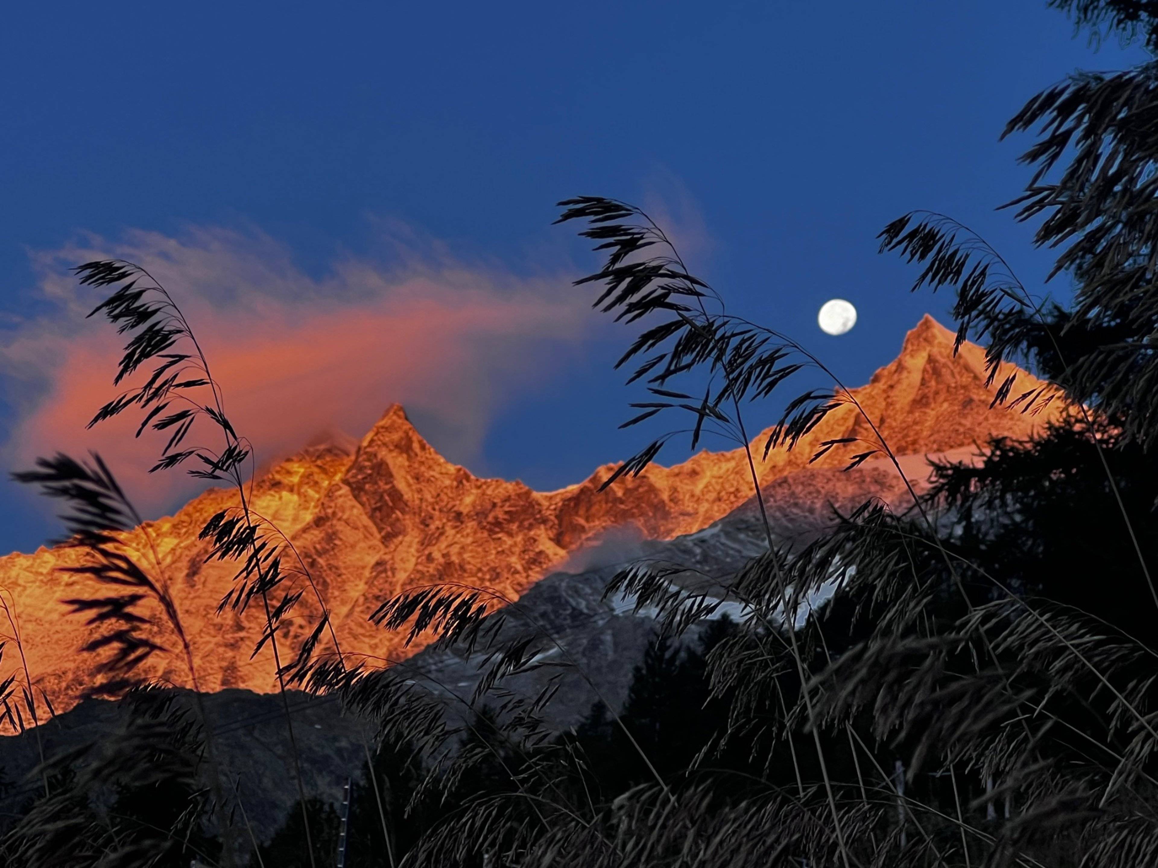 Sonnenaufgang Mischabel