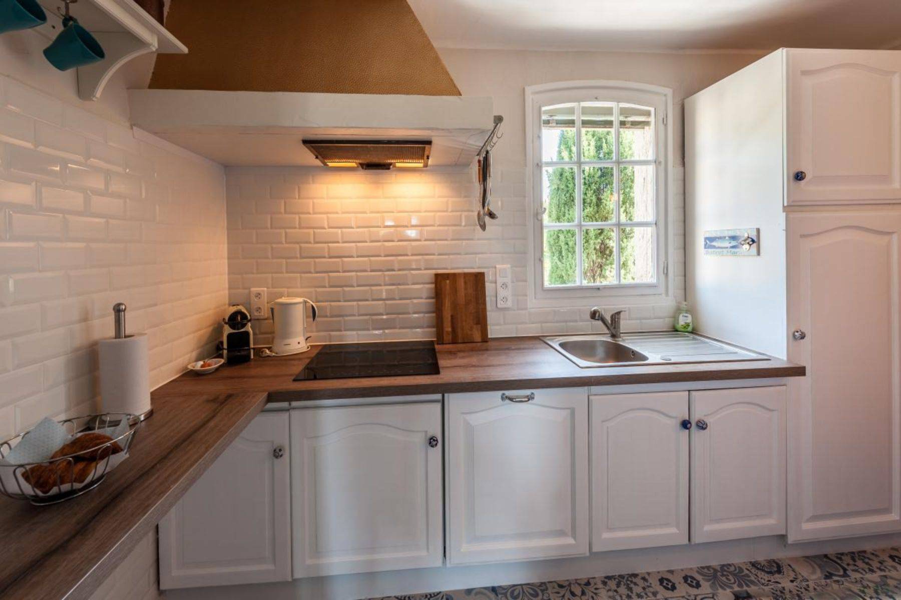 Separate Küche im Retrostyle