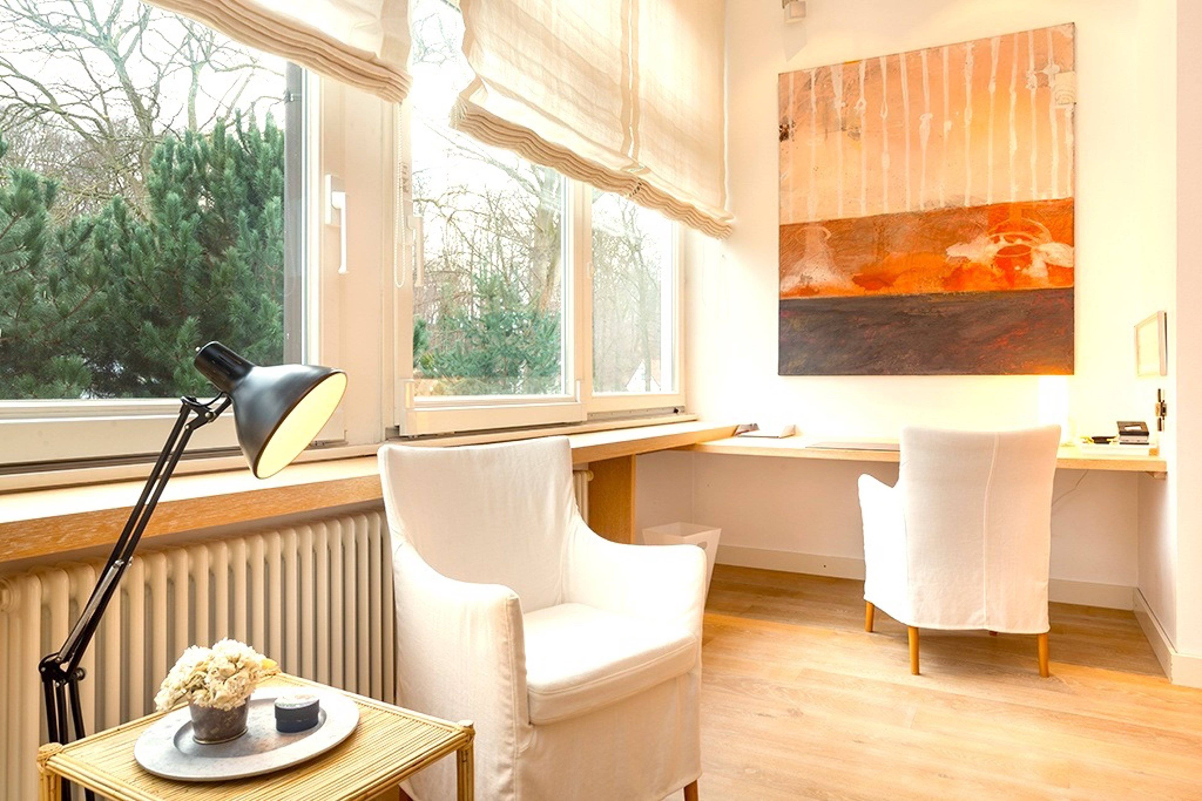 Ein idealer Platz zum Lesen oder Postkarten schreiben