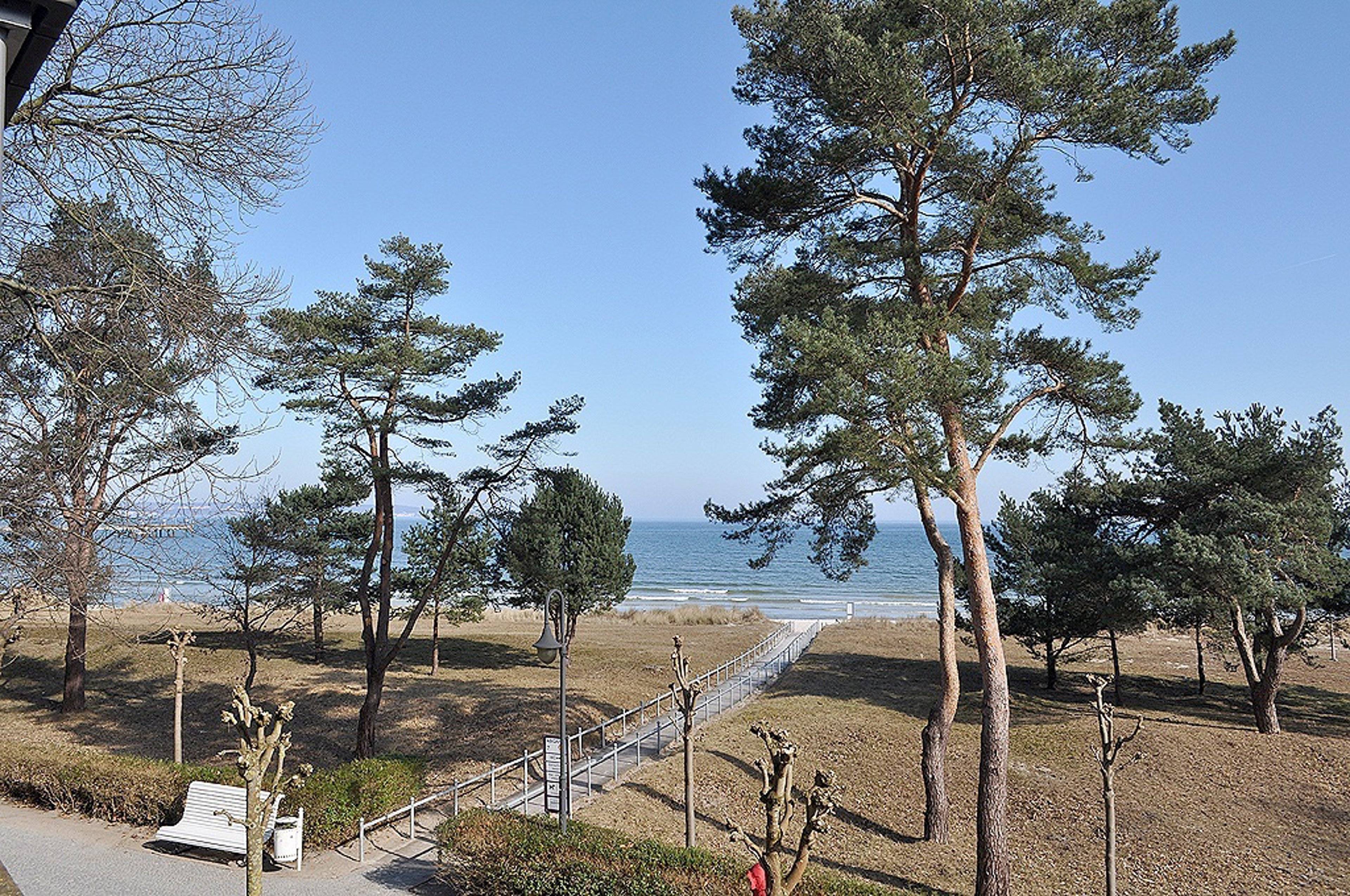 Nur wenige Schritte von der Ferienwohnung bis zum Strand