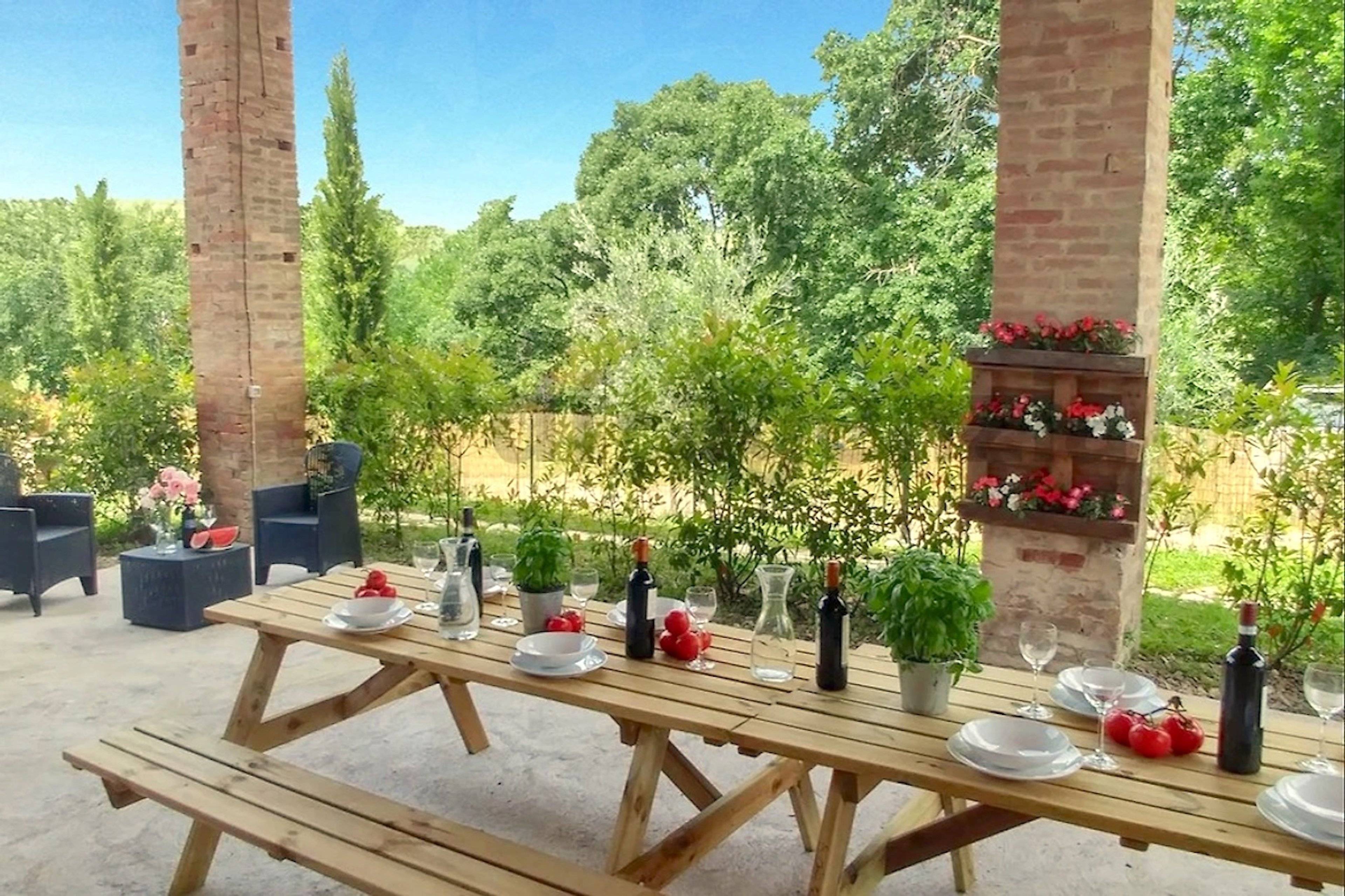 Ferienhaus Crete Senese in Montalcino
