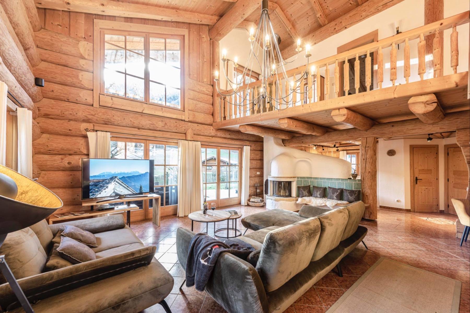 Chalet Naturstammhaus