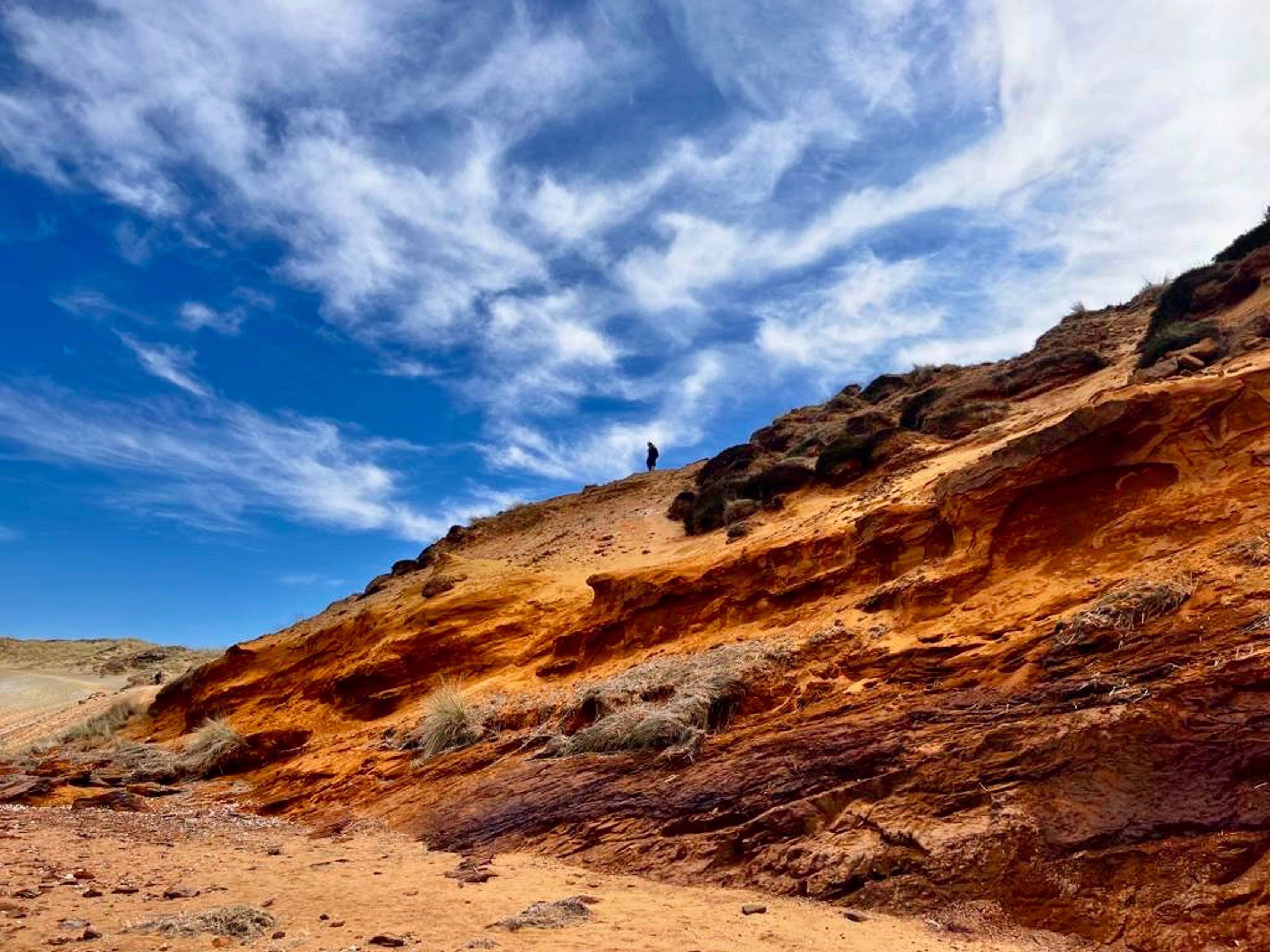 Reisen Sie in die Vergangenheit und erkunden das Morsum Kliff