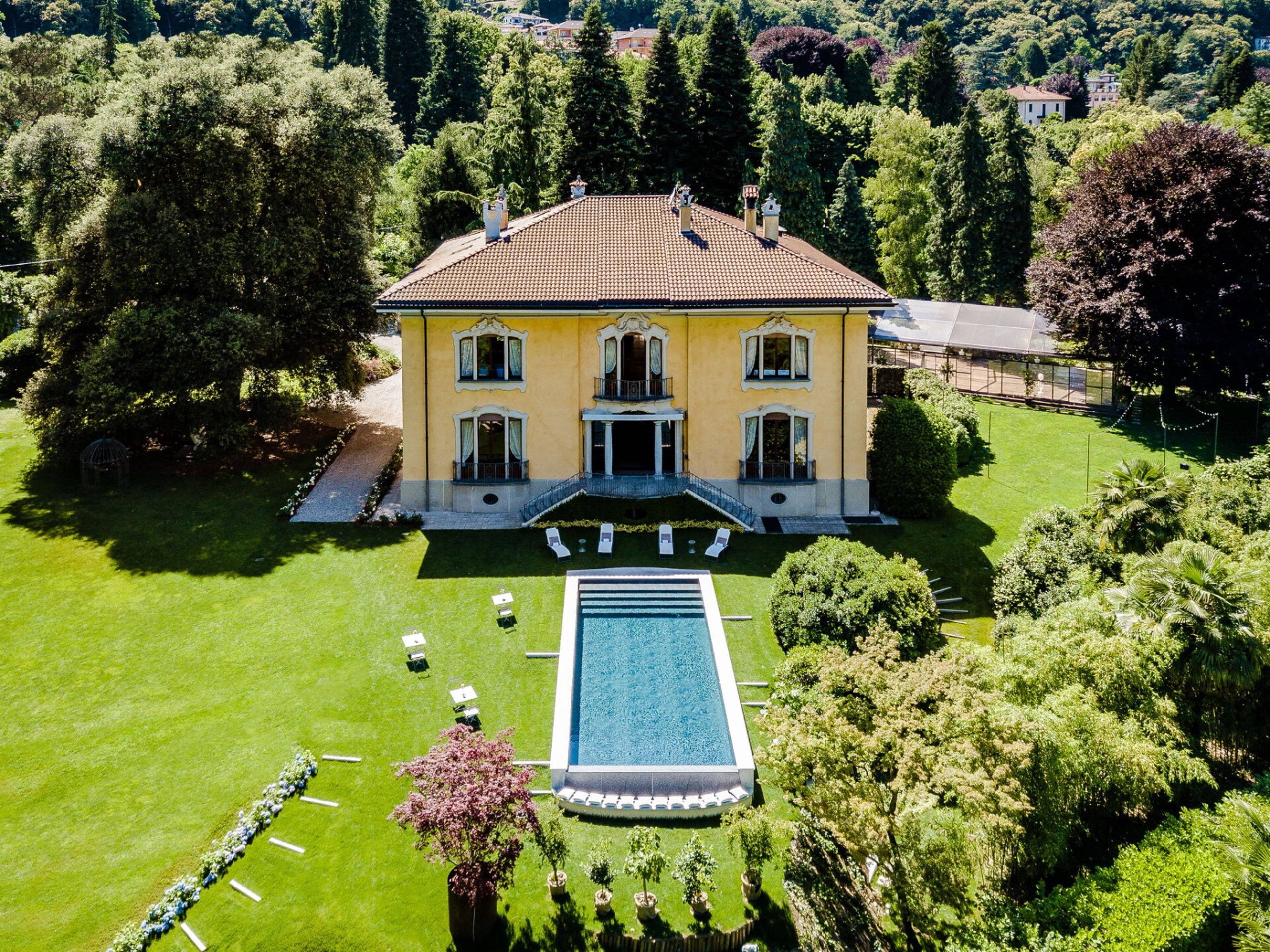 Die Villa Frustuosa in Stresa am Lago Maggiore