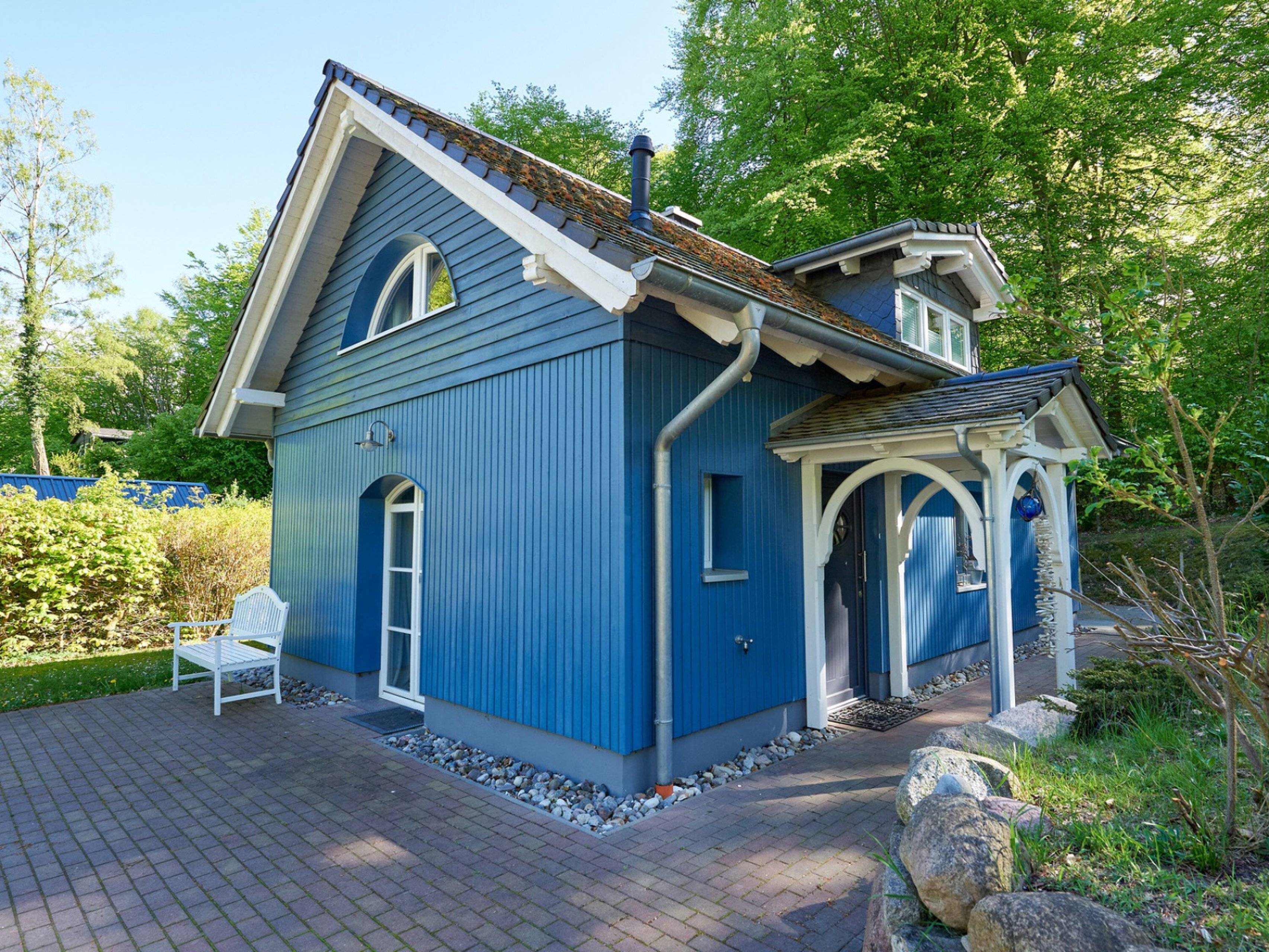 Ferienhaus Strandhaus Blau