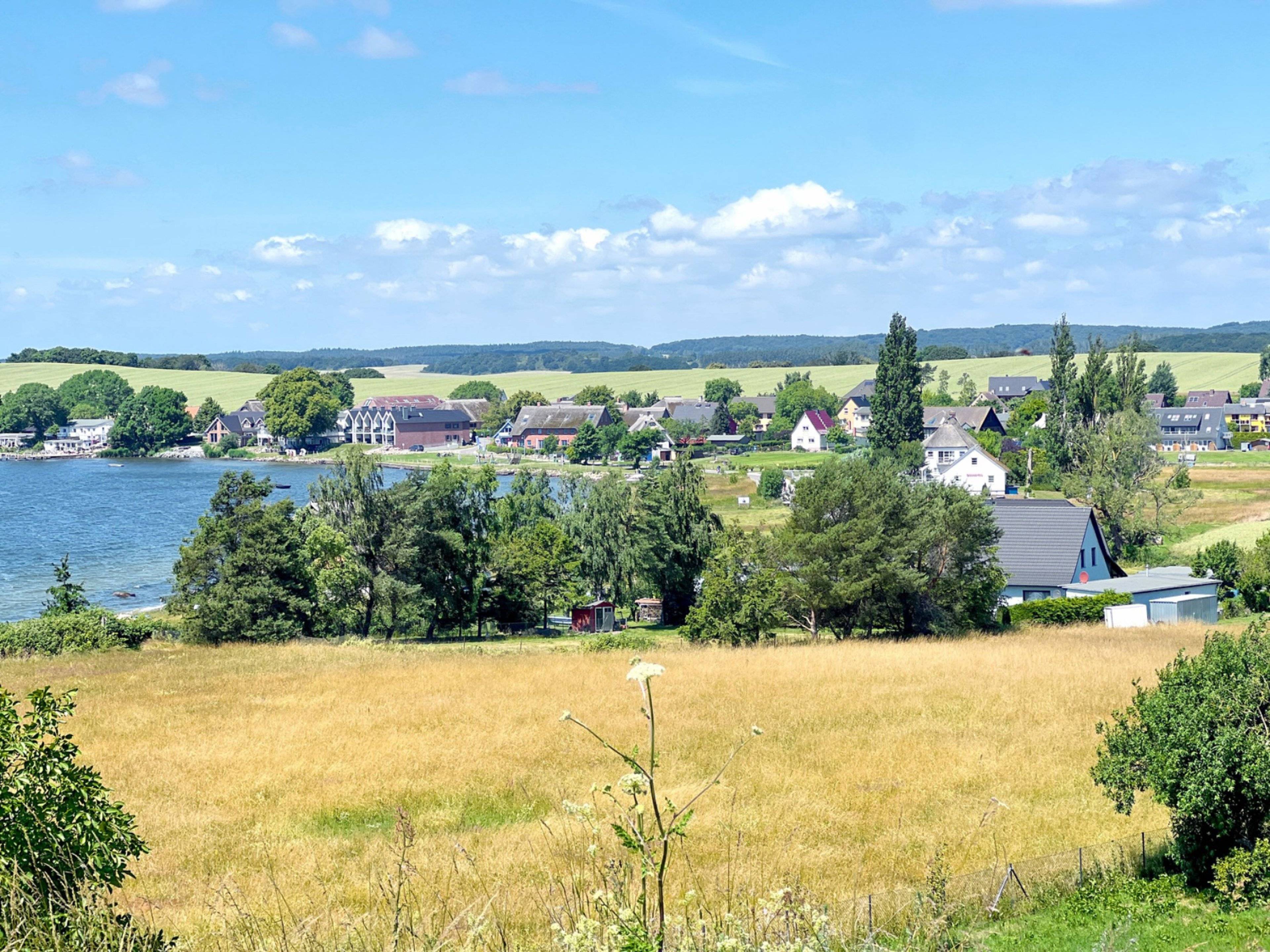 Die wunderbare Boddenlandschaft auf der Halbinsel Mönchgut