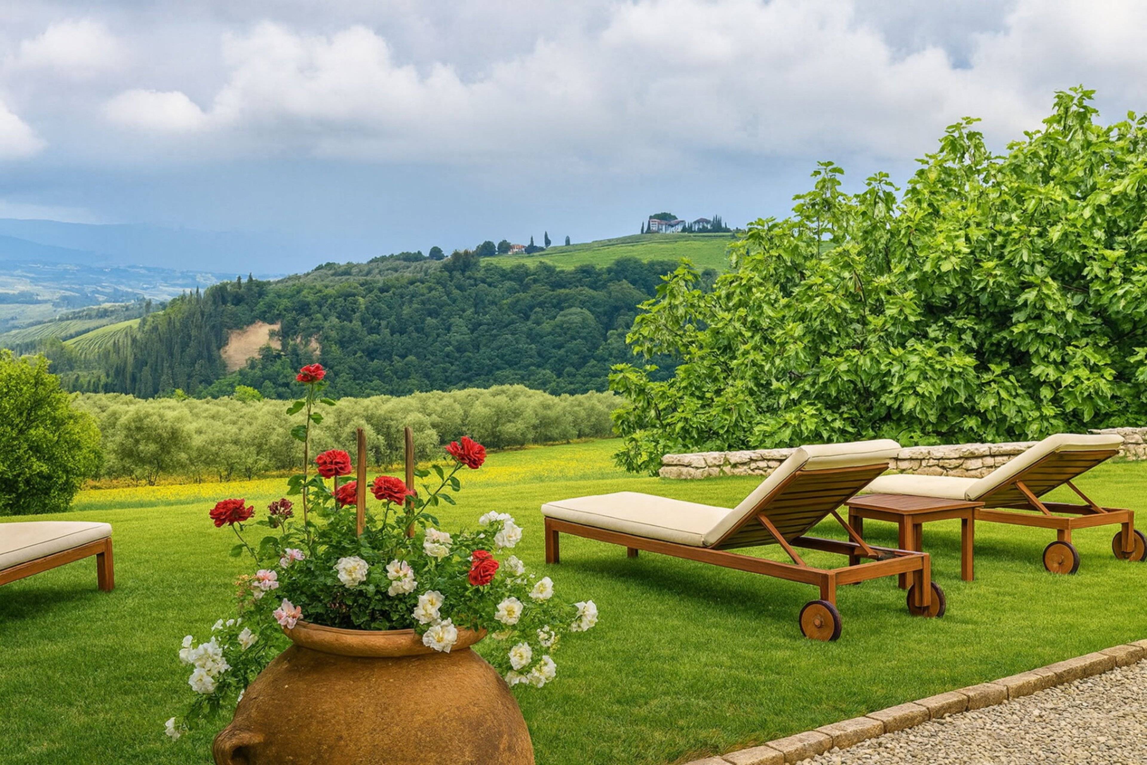 Villa Il Podere in Fiano Certaldo