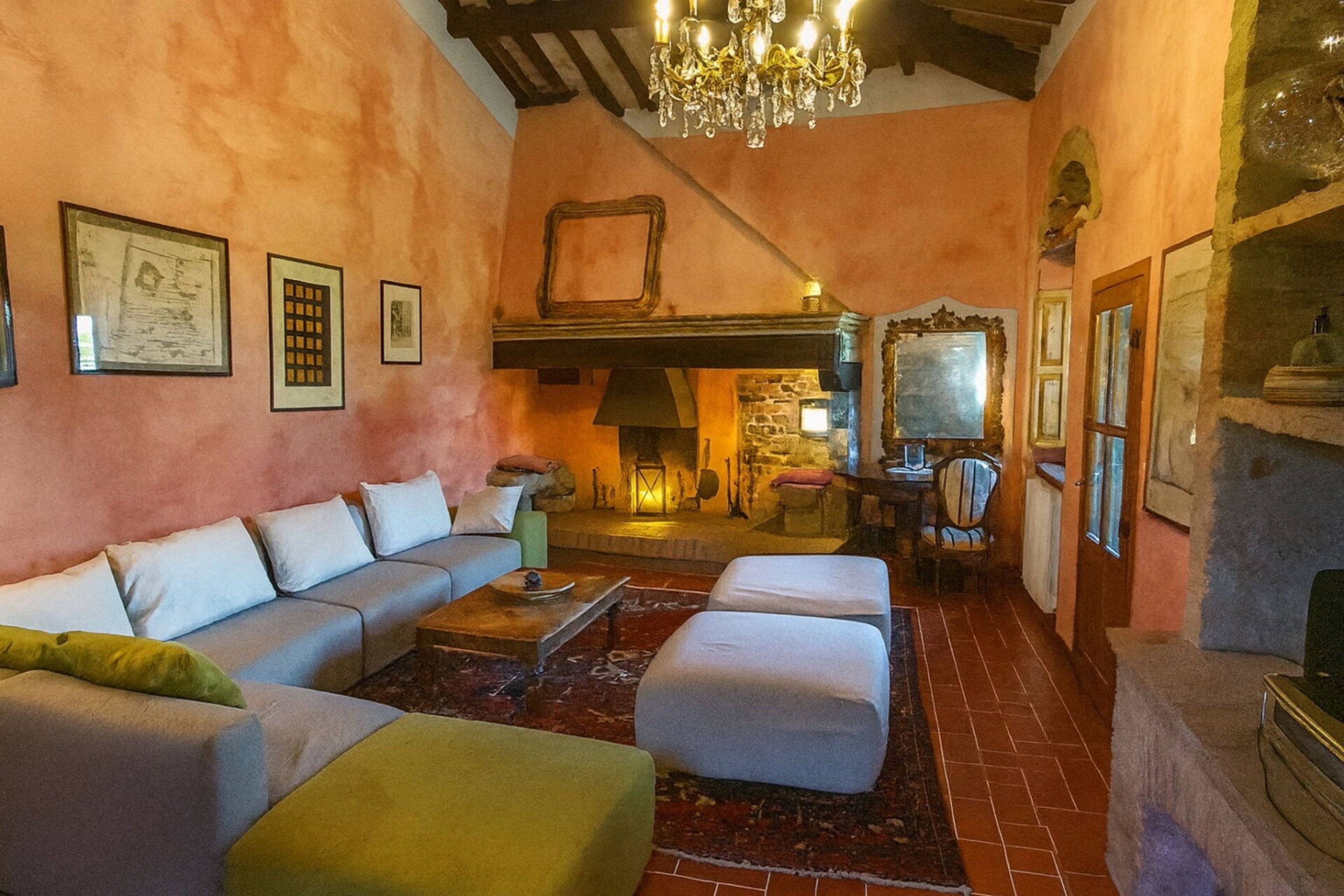 Villa Il Podere in Fiano Certaldo
