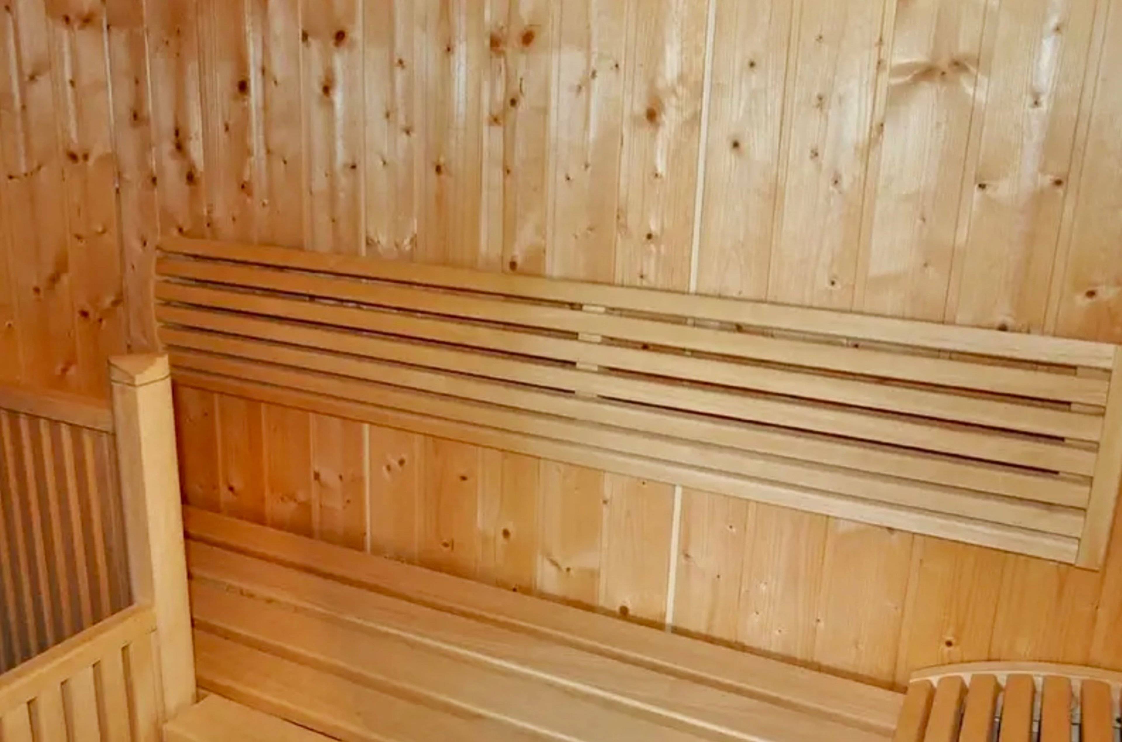 Entspannen Sie in der privaten Sauna