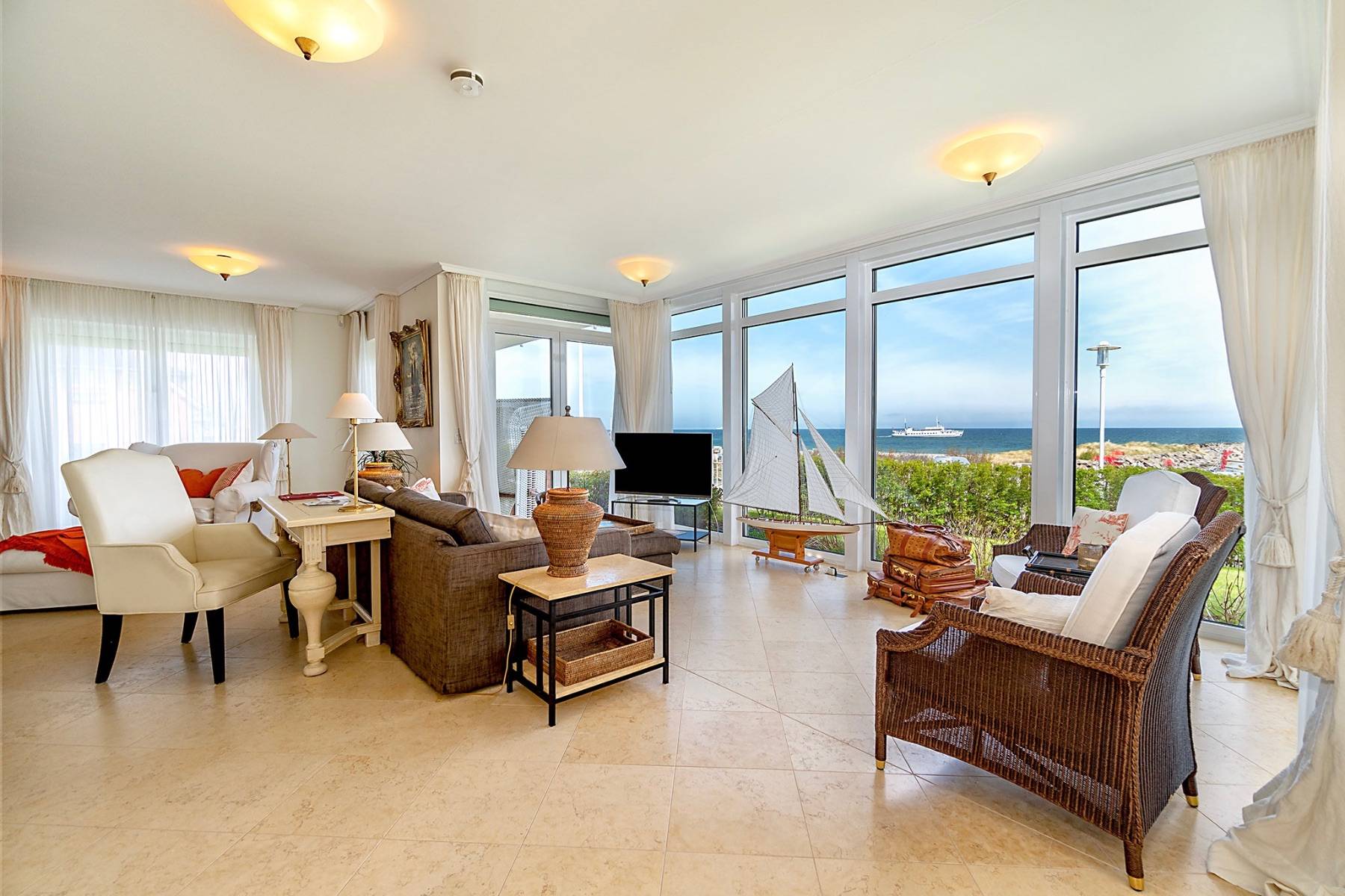 Ferienwohnung Stranddomizil 1