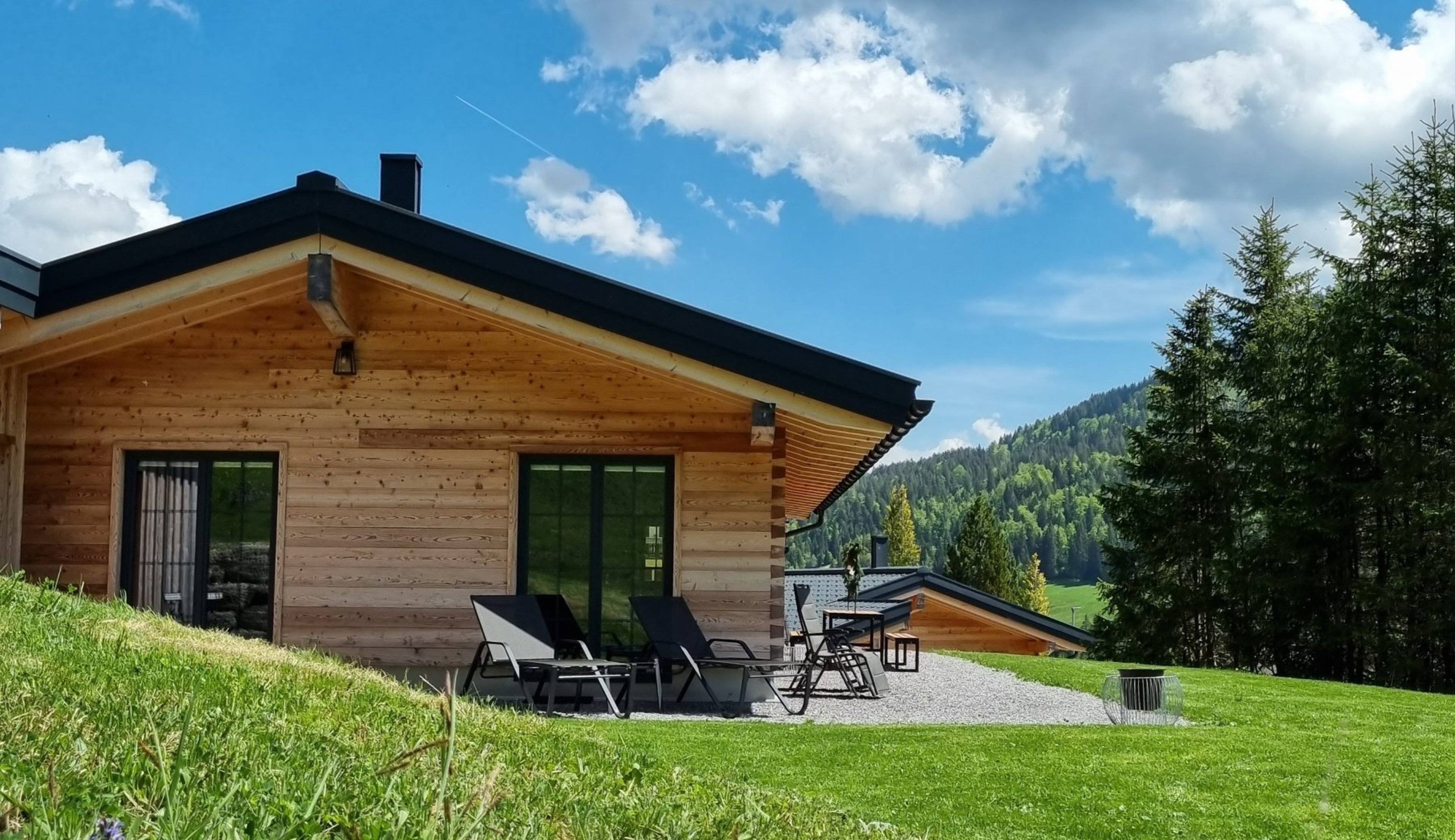 Chalet Steig Auf - Gartenansicht