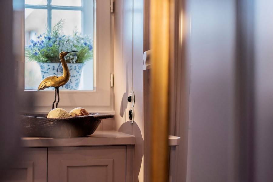 Feinste Materialien wurden harmonisch aufeinander abgestimmt.