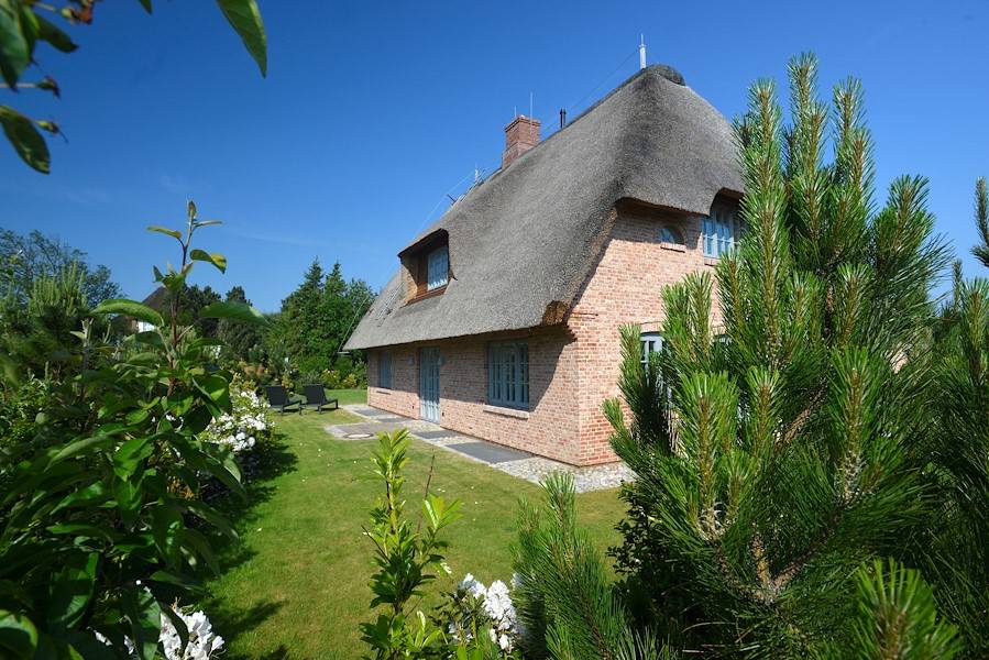 Das freistehende Ferienhaus Klenterhüüs in Keitum auf Sylt