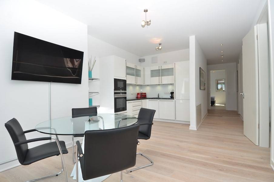 Ein Flatscreen darf nicht fehlen