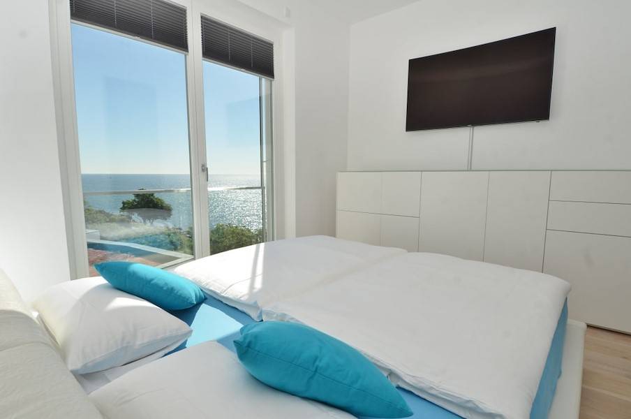 In diesem Bett wird man gern von der Sonne wach geküsst...

