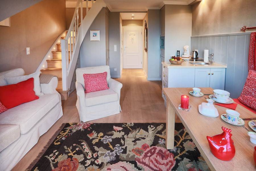 Die Wohnung ist gemütlich und sehr hochwertig eingerichtet. 