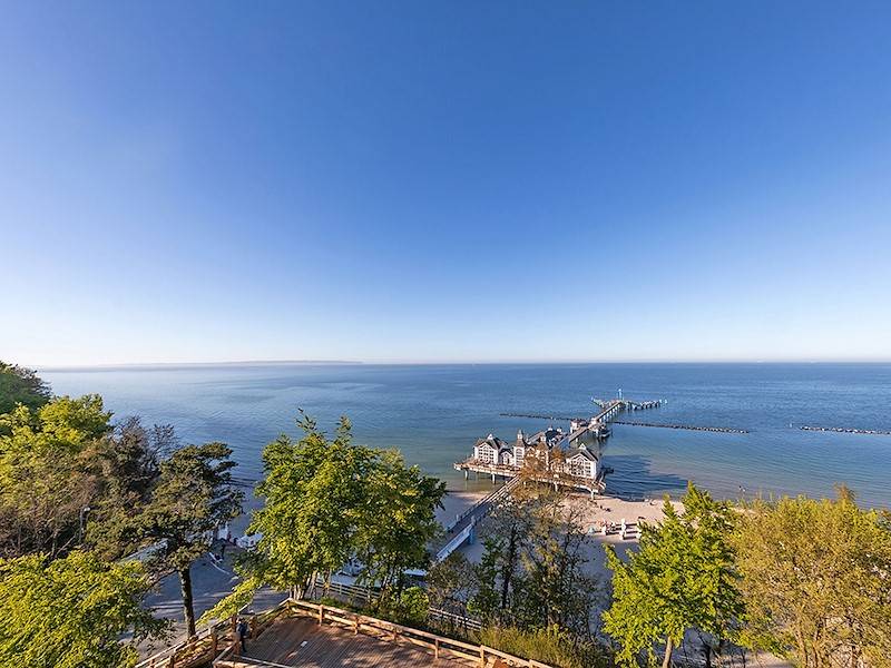 Einzigartig ist der unendliche Weitblick über die Weiten der Ostsee.