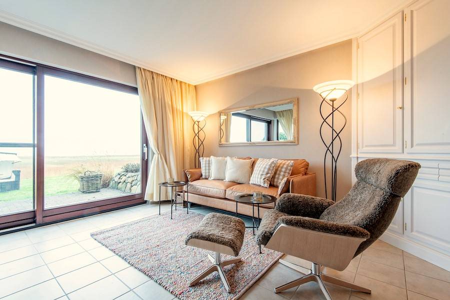 Das moderne und stylische Ambiente