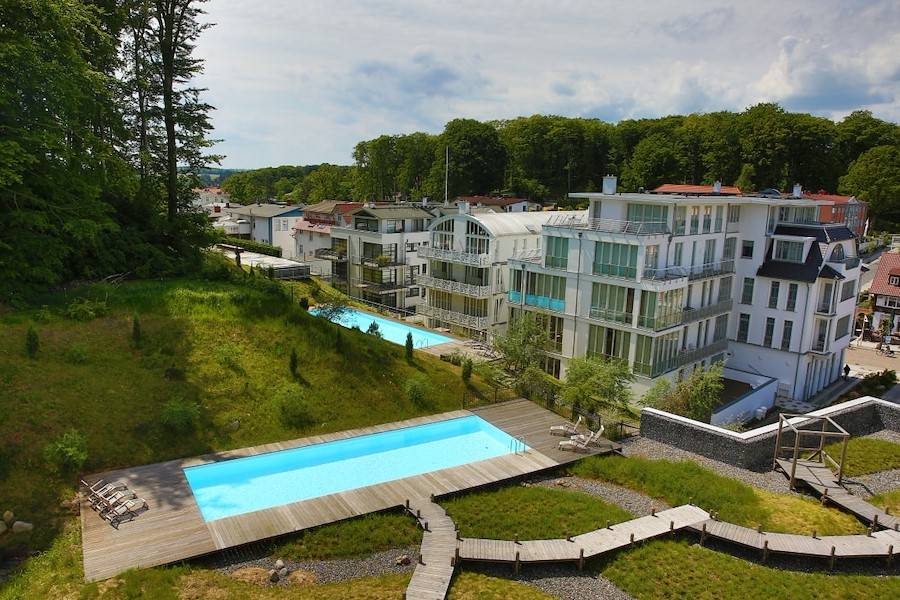 Ist dieser Ausblick über die Dächer von Sellin nicht grandios?!
