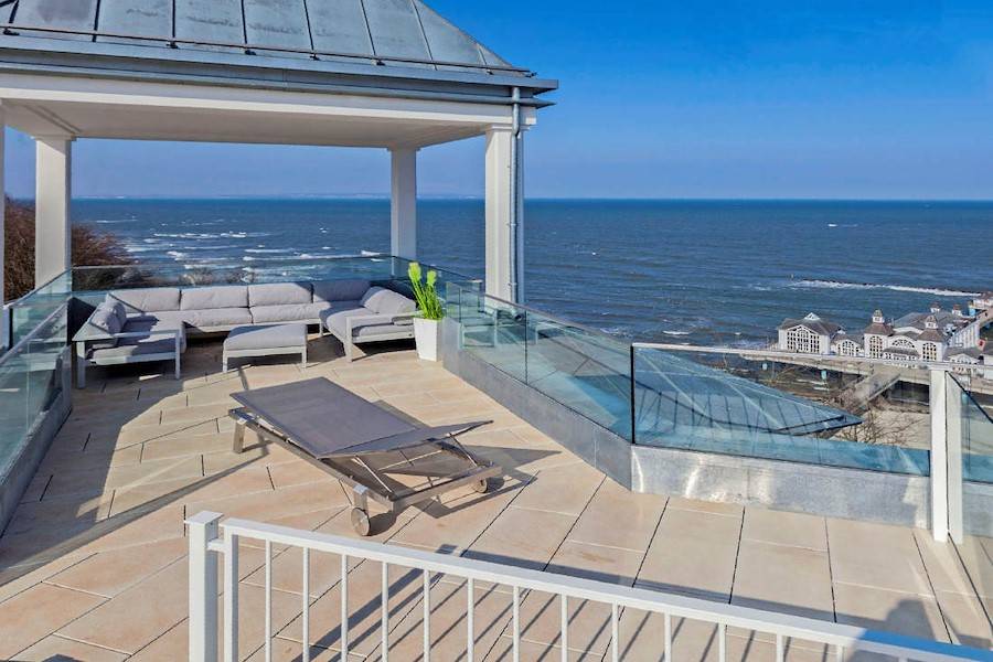 Traumhafte Terrasse mit atemberaubenden Ausblick