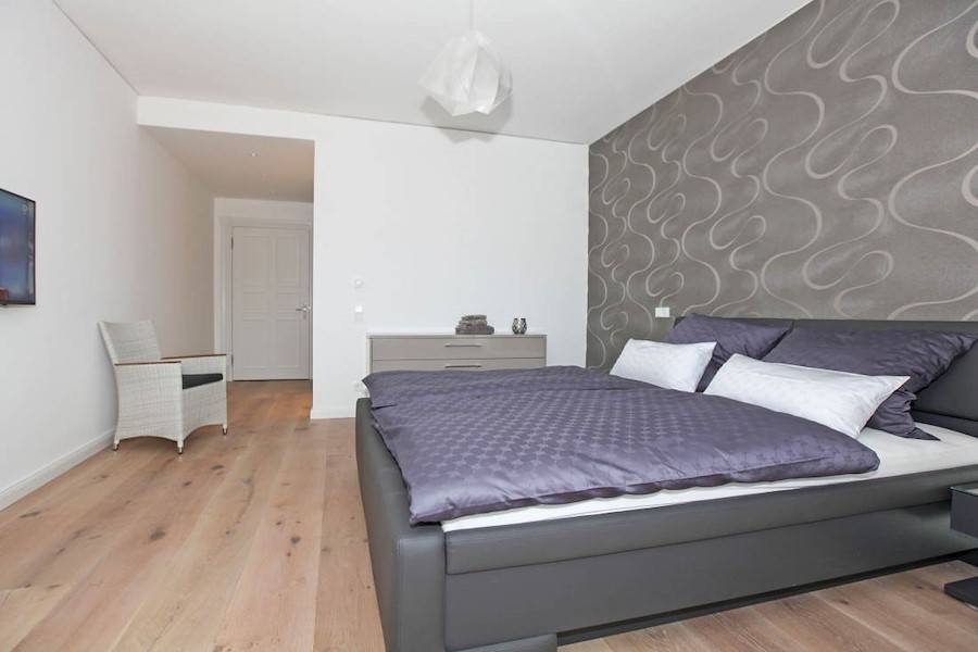 Beide Schlafzimmer sind mit hochwertigen Boxspringbetten und komfortablen Matratzen ausgestattet
