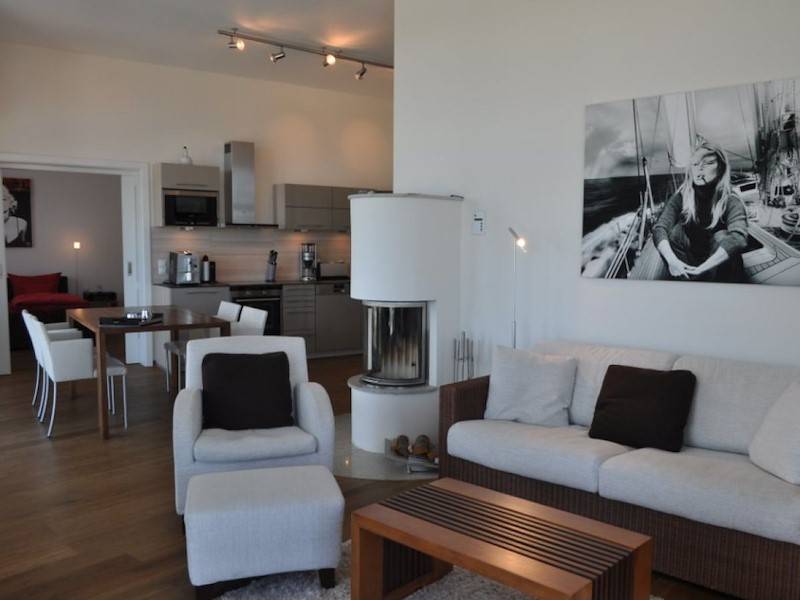 Gemütliche und edle Ausstattung mit Kaminofen