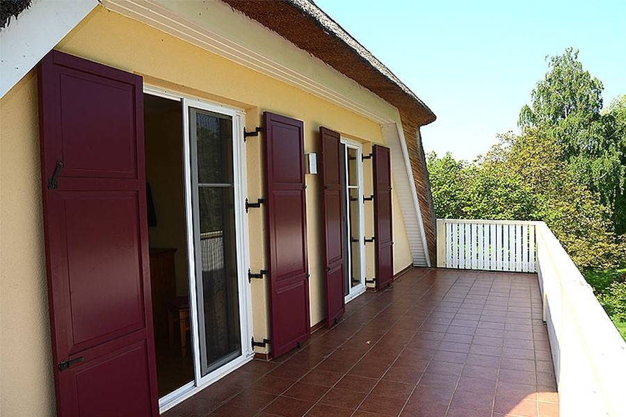 Die große Dachterrasse
