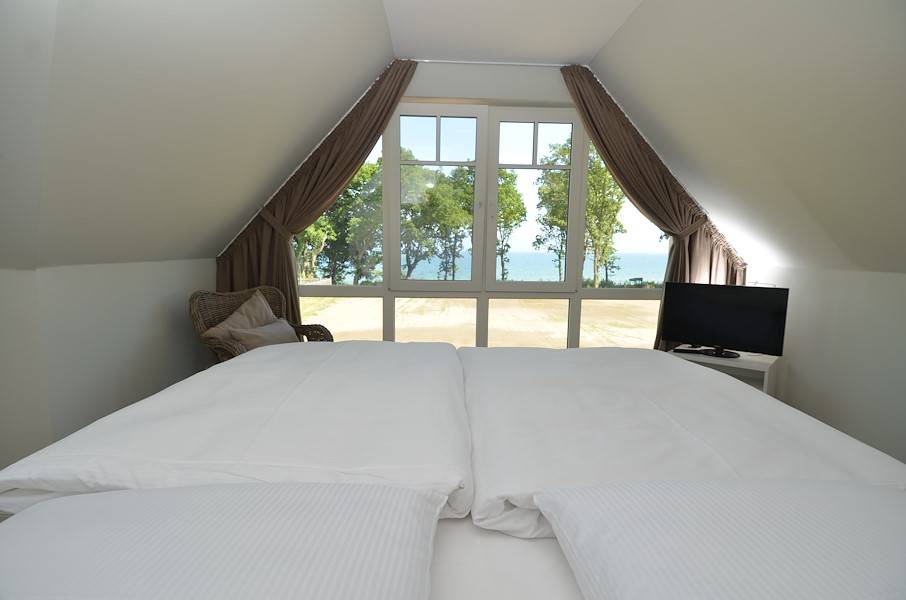 Bei diesem Ausblick braucht man keinen Flachbildschirm im Schlafzimmer.