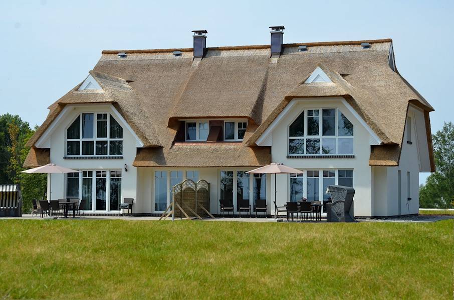 Die Doppelhaushälfte bietet Platz für bis zu 8 Personen