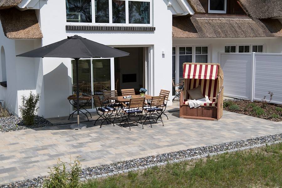 Genießen Sie das Frühstück auf der Terrasse
