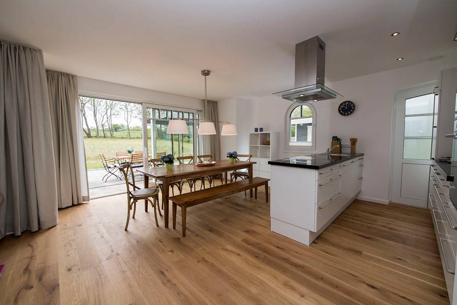 In der offenen Wohnküche macht der Urlaub am meisten Spaß. 