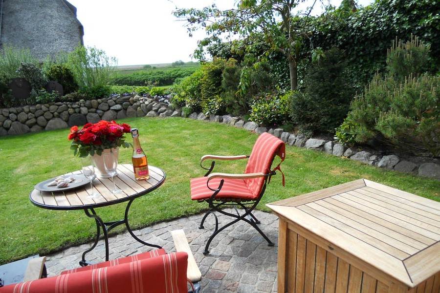 Genießen Sie hier Ihr Frühstück bei der Aussicht!