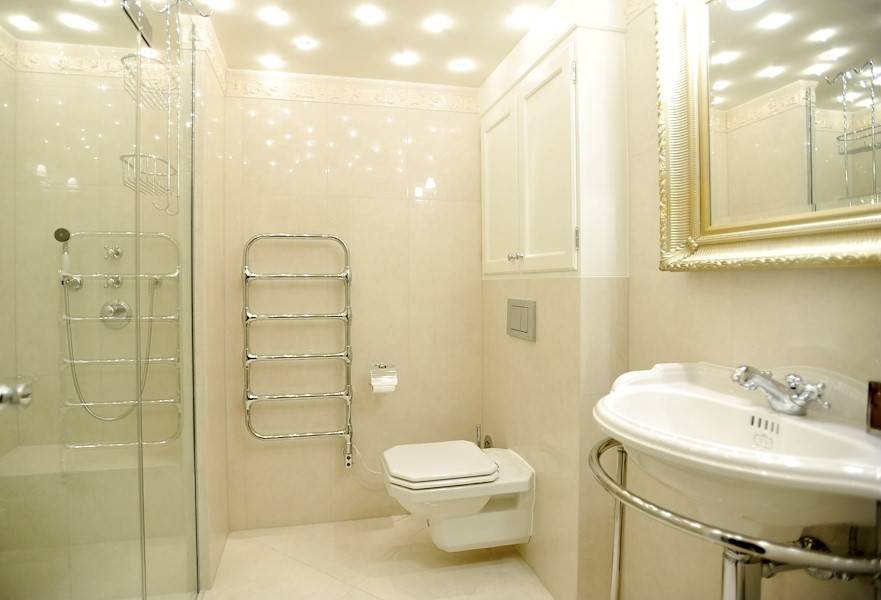 Der Handtuchheizkörper sorgt für flauschige Handtücher