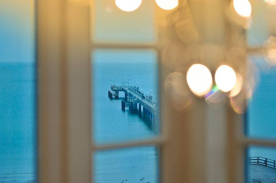 Grandioser Blick auf die Binzer Seebrücke