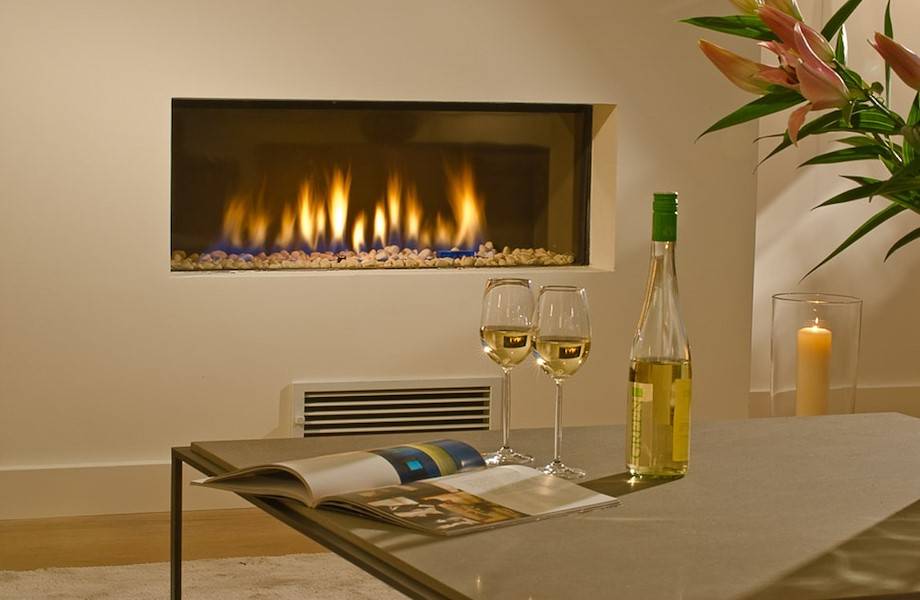 Einen schönen Urlaubstag beim Kamin ausklingen lassen...