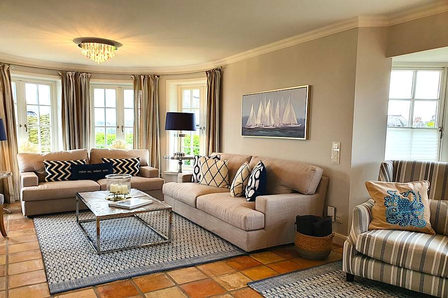 Viel Platz und Komfort für einen gemütlichen Abend.