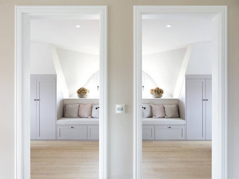 Blick in die Schlafzimmer