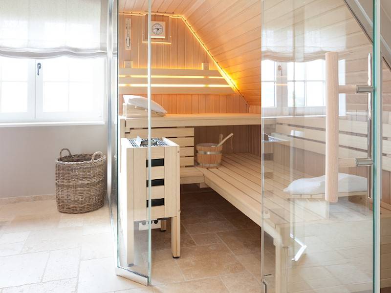 Sauna im Bad