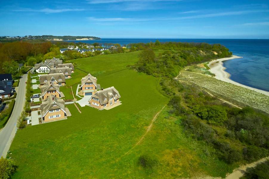 Die Lage ist perfekt und traumhaft schön (Haus Düne vorne rechts) 