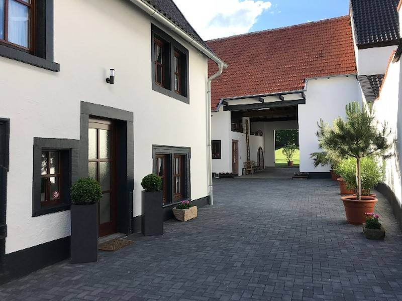 Der geschlossene Innenhof.