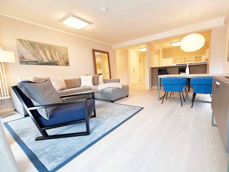 Modernes Design lädt zum entspannen ein.