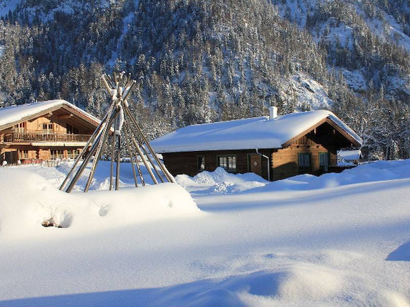 Nicht nur im Winter ist dieses Chalet ein sehr gefragtes Hideaway.