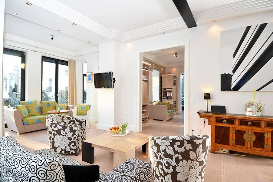 Viel Freiraum und jede Menge Sitzmöglichkeiten für Ihren Erholungsurlaub.