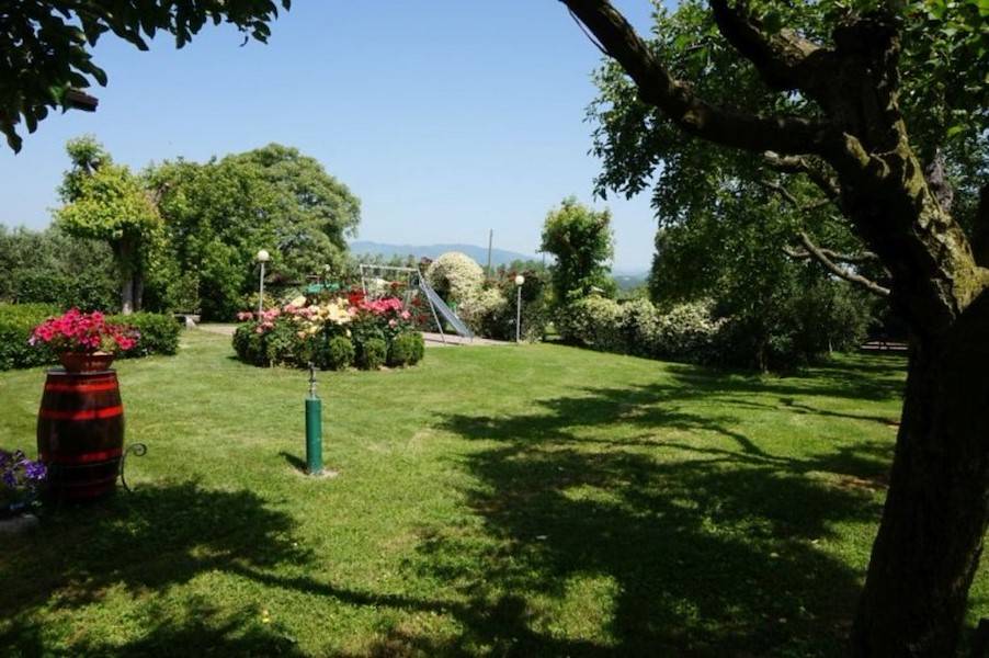 Viel Platz bietet der grüne Garten