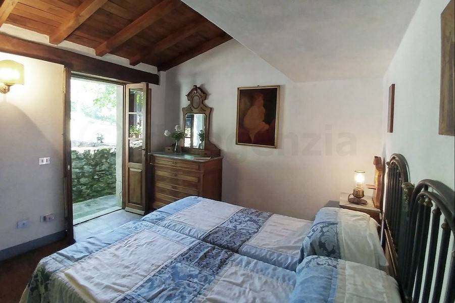 Auch ein Schlafzimmer mit zwei Einzelbetten ist vorhanden.