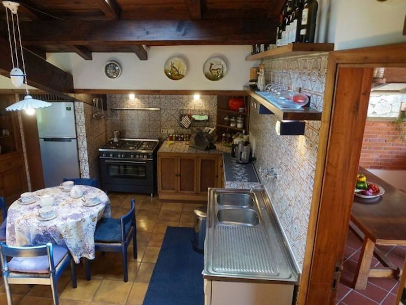 Die Landhausküche mit italienischem Flair.